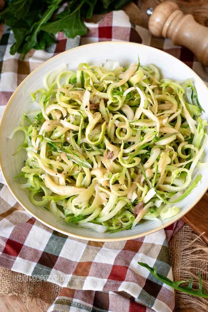 Puntarelle Alla Romana Italian Recipe Book