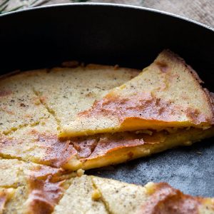 Cecina {Farinata} - Simple & Delicious Ligurian Chickpea Flatbread