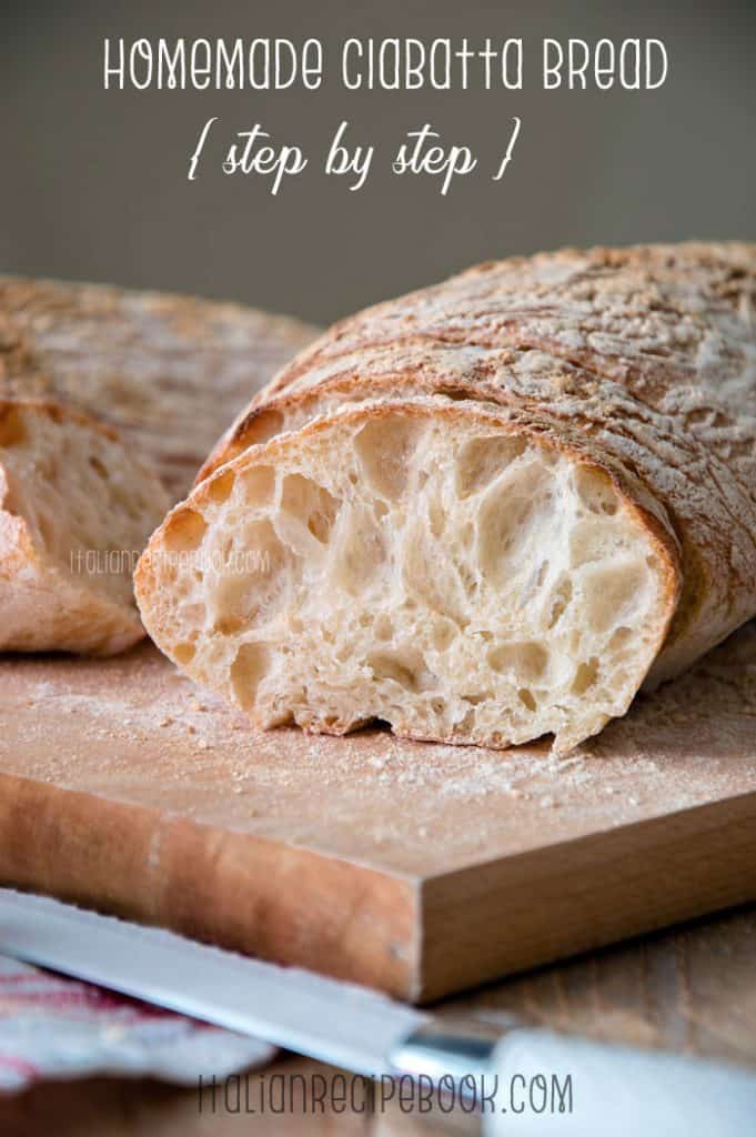 Homemade Ciabatta Bread Pin