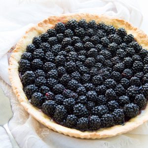 Blackberry Crostata Pie