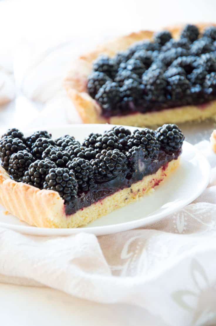 Delicious Fresh Blackberry Crostata