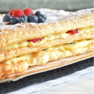 Millefoglie Cream Cake Recipe