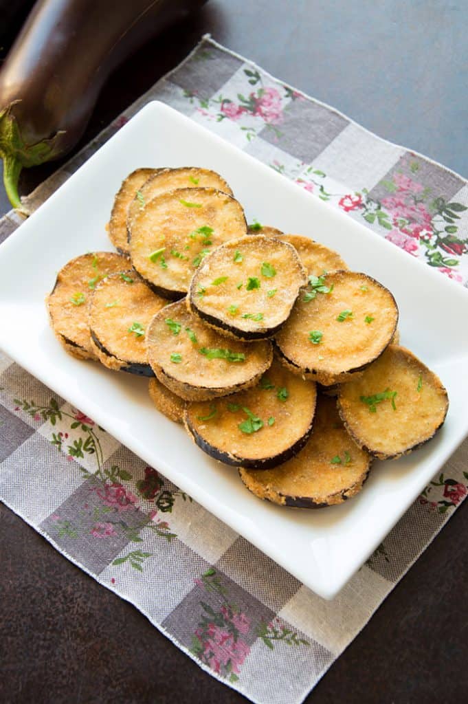 Eggplant Steaks - Creamy Inside, Crispy Outside : Italian Recipe Book