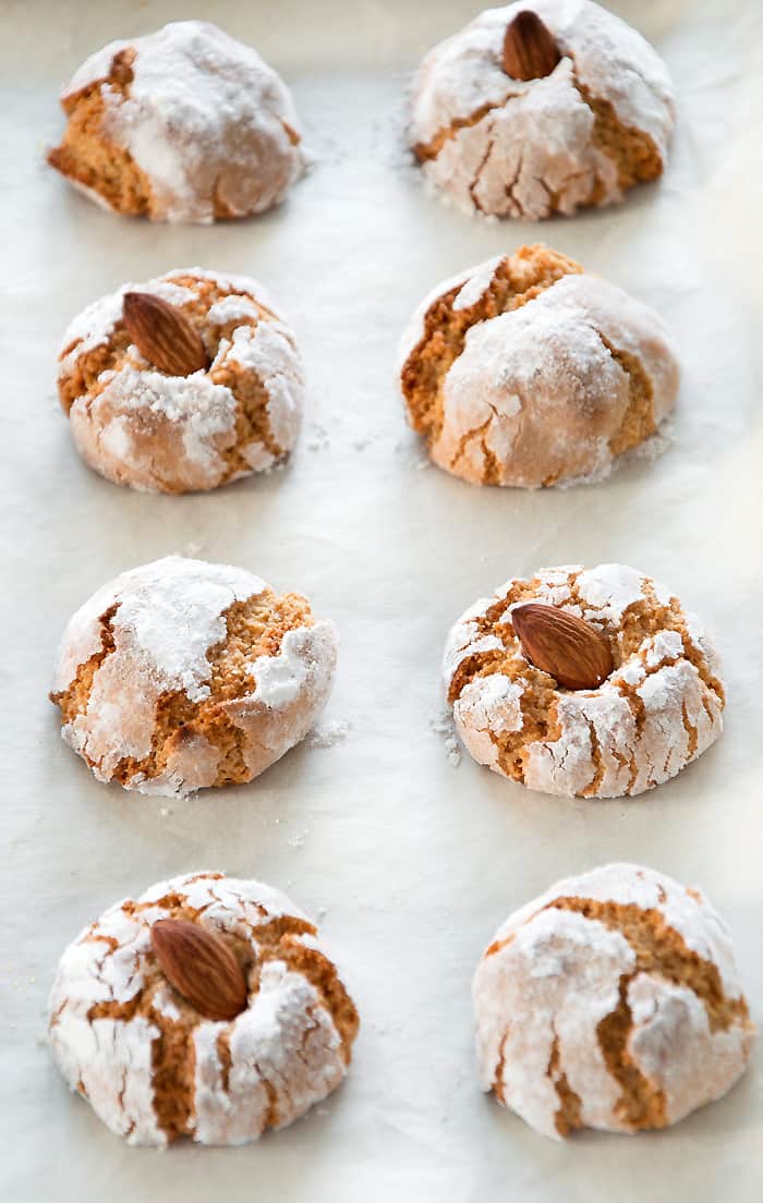 Amaretti - Italian Chewy Almond Cookies - Italian Recipe Book