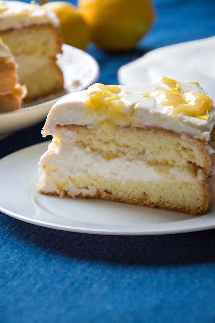 Lemon Chiffon Cake - Style Sweet