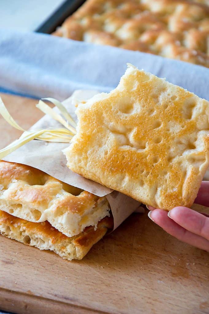 Traditional Focaccia Bread {Focaccia Genovese} - Italian Recipe Book
