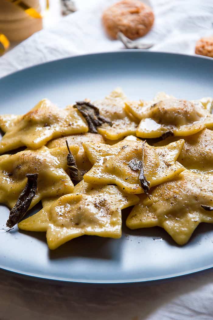 Tortelli Mantovani {Pumpkin Tortelli from Northern Italy}