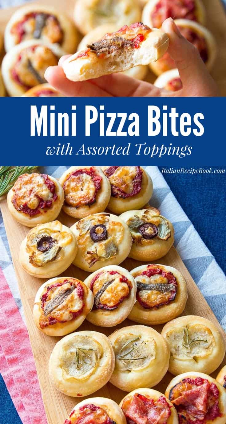 Easy Pizza Bites + 10 Topping Ideas: A Crowd-Pleasing Appetizer ...