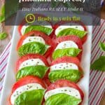 Caprese Salad {How Italians Really Make It}