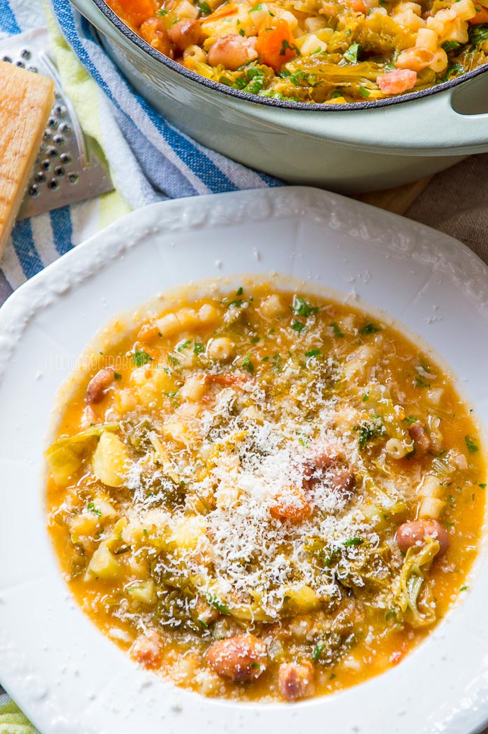 The Best Minestrone Soup Recipe {How Italians Make It} - Italian Recipe ...
