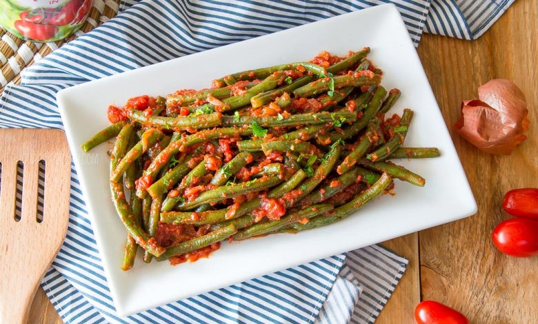 Green Beans In Tomato Sauce1 780x470 