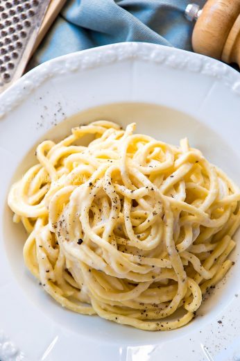 Tonnarelli Cacio e Pepe (Perfectly Creamy Every Time!) : Italian Recipe ...