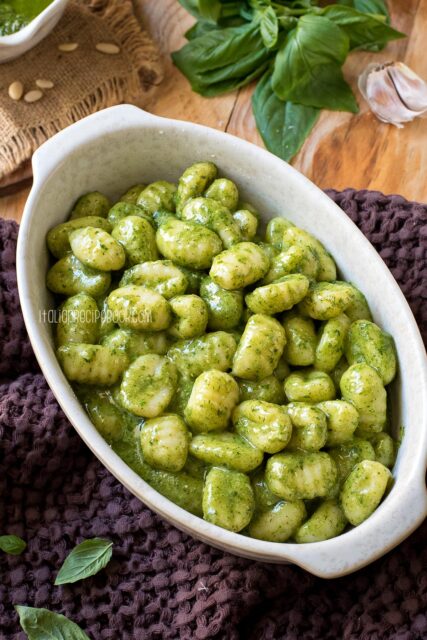 Pesto Gnocchi (Super Creamy & Easy to Make!) : Italian Recipe Book