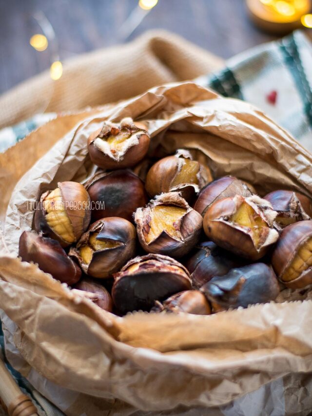 Pan Roasted Chestnuts {With Chestnut Pan or Cast-Iron Skillet ...