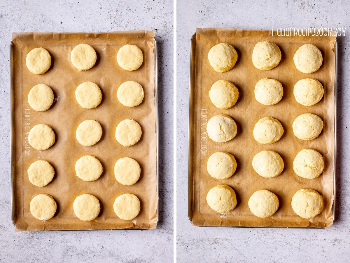 cooking in a tray