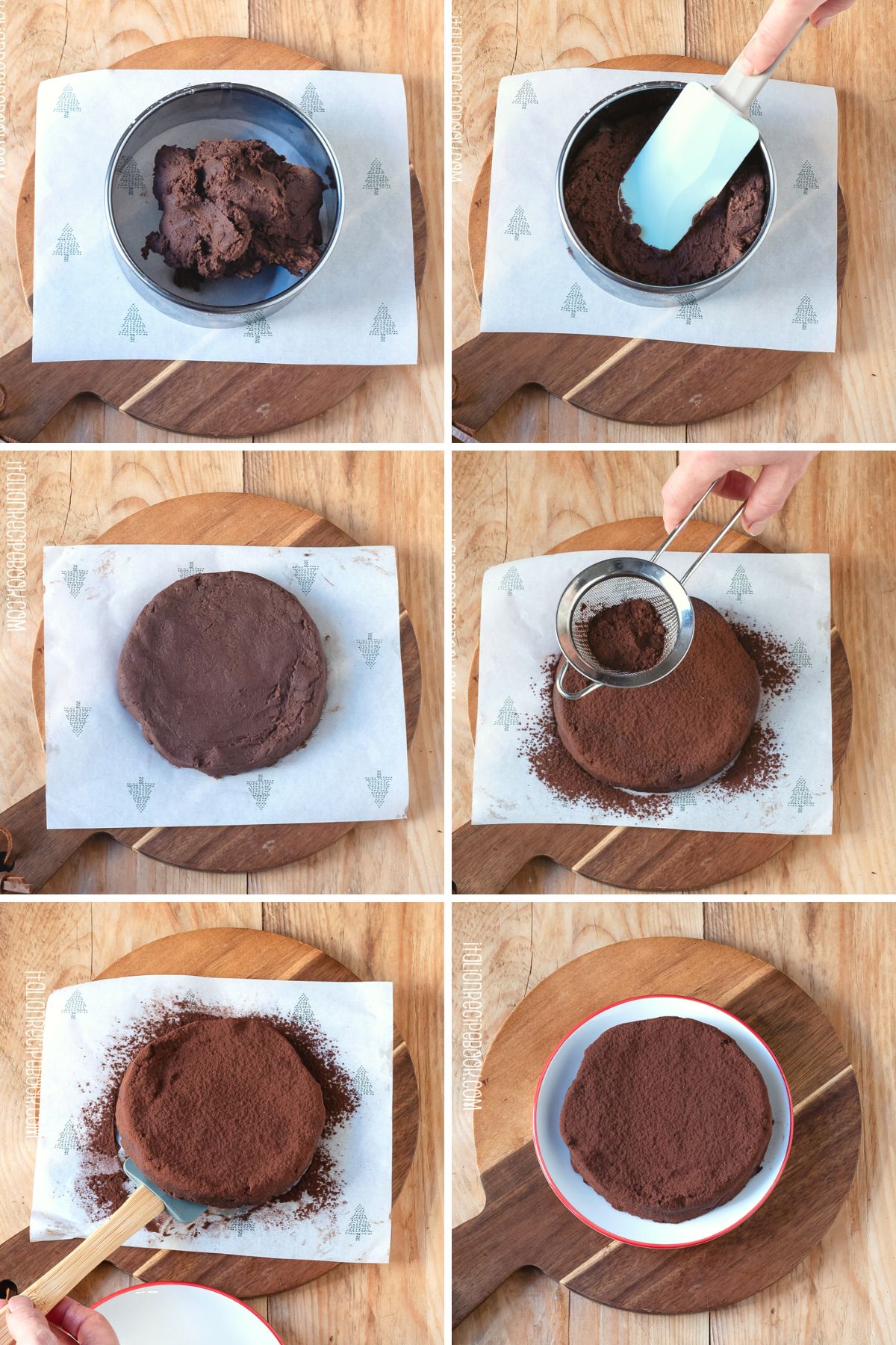 how to make chestnut chocolate truffle cake