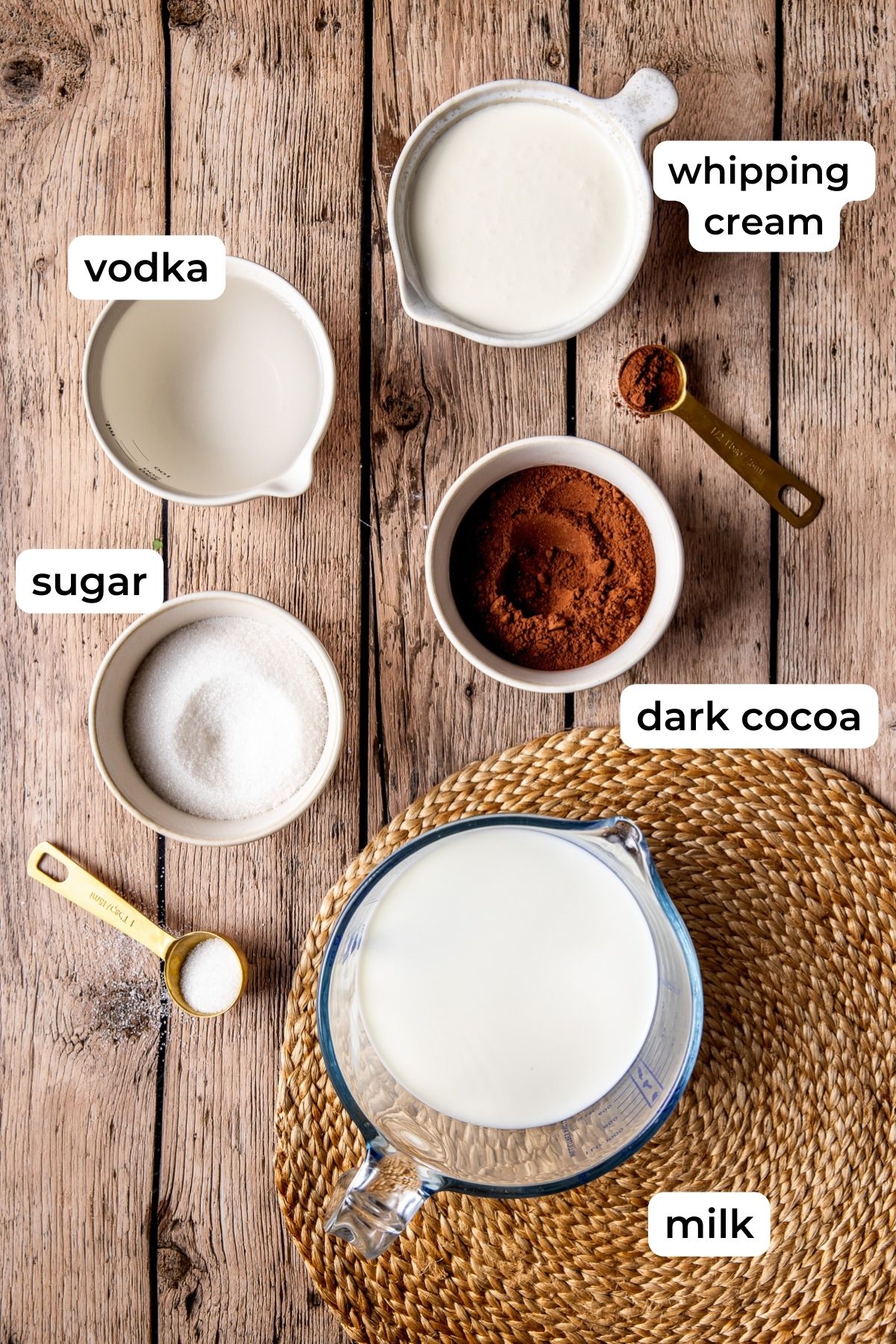 chocolate liqueur ingredients