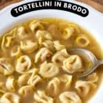 Tortellini in brodo.